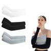 ZKSXOA 3 Pairs of Arm Sleeves, Breathable Arm Sleeves, Basketball