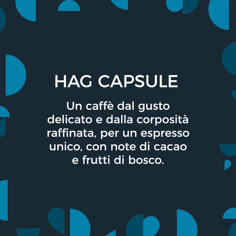 Hag - Capsule Caffè Decaffeinato Espresso Classico - 100 capsule