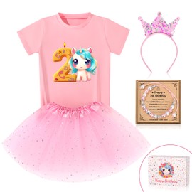 2 Year Old Birthday Gifts, for 2 Year Old Girl, Two Year Old Girl Gifts, 2 Year Old Birthday Decorations Girl, 2nd Birthday Outfit Girl