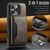 XYAJUANG Compatible with Iphone16 Pro Max，The 2 in 1 Detachable