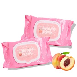 Toallitas Desmaquillantes, Toallas Desmaquillantes Hidratantes para Rostro y Ojos Para Todo Tipo de Piel | Toallitas de Limpieza Facial, Limpia y nutre, remueve maquillaje a prueba de agua | 30 Pzs