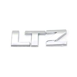 OnlyYou.X Chrome LTZ Emblem LTZ Badge Compatible with Chevy Silverado Colorado Sierra Suburban Tahoe 1 Pack Metal