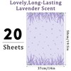 Eersida 20 Sheets 14 x 19.5 Inch Scented Drawer Liners