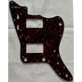 Unbranded Custom For Fender Japan Jazzmaster PAF  Pickups Guitar Pickguard Brown Tortoise