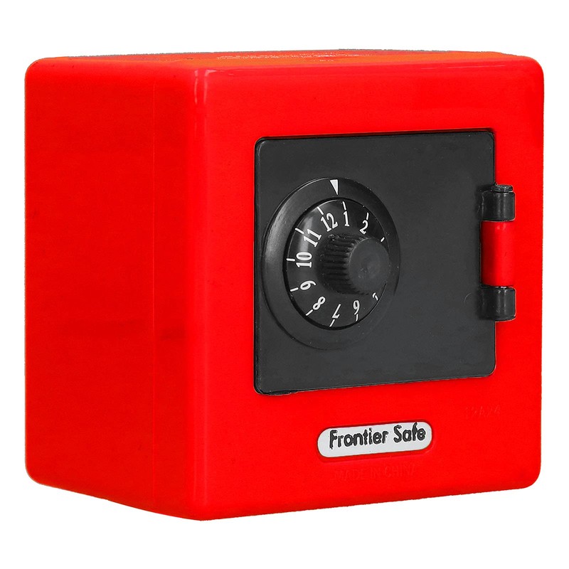 Kids Mini Money Safe Box Coded Lock Coin Cash Saving