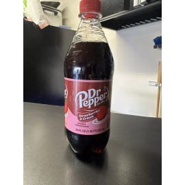 Dr Pepper Strawberries & Cream 20oz Bottle New Hard to Find