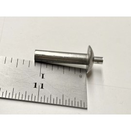 All Star (25 pcs) 1/4 X 1 1/8 Pin-Drive Aluminum Rivet 1" grip Brazier Head .25 x 1.125