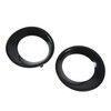 Pair Front Bumper Fog Lamp Cover Ring Trim 51113423789 Replacement