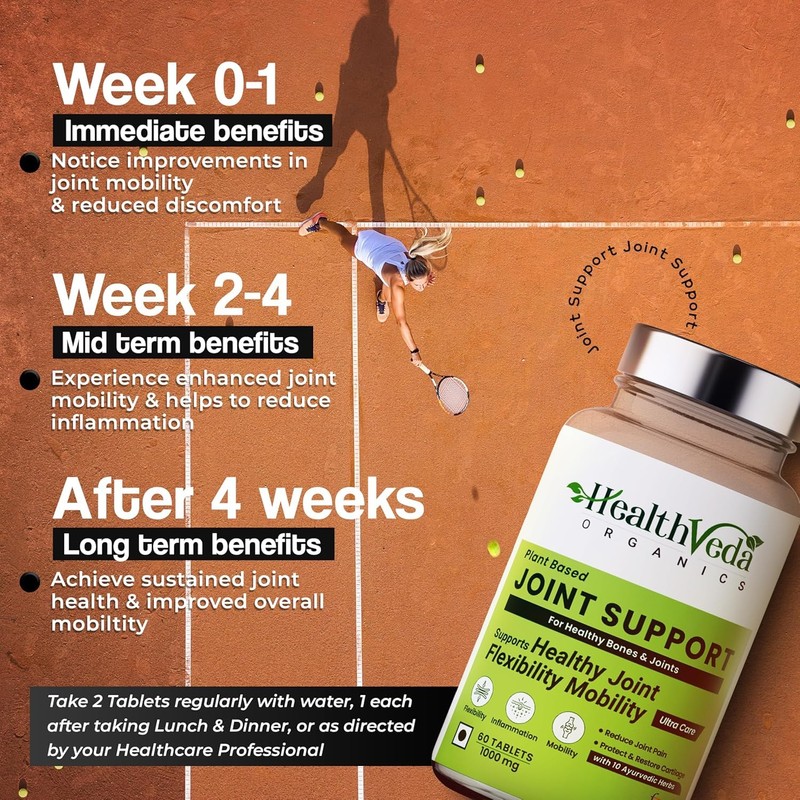  Plant Based Joint Support 1000 mg with Moringa Leaves