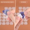 32pcs Guitar Picks Grips, Large Silicone Soft Grips with 3