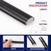 Art3dwallpanels 25 Ft Flexible Peel and Stick Trim Molding Decorative