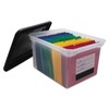 Innovative Storage Designs File Tote with Contents Label