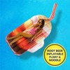 Root Beer Float and Noodle - Pool Float Tube, Inflatable
