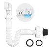 CEOTIS 1 1/4 Inch Siphon, Drain Hose, Space-Saving Siphon for