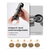 Rechargeable Electric Salt and Pepper Grinder Set with LED Light