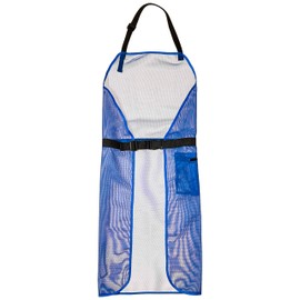 Saito Twine Mesh Apron for Grass Trimming, Blue