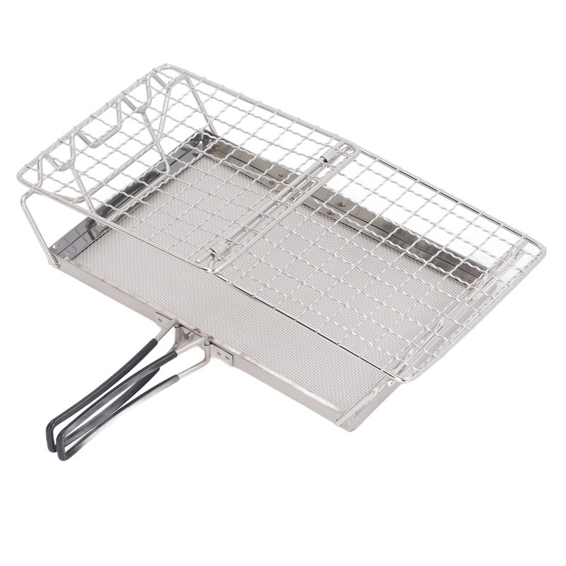Camp Stove Toaster Stainless Steel Foldable Portable Camp Stove Toaster