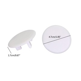 Yesmin 12 Pcs Plug Socket Cover,UK Safety Socket Cover,Power Socket Protector Socket Cap,for Children's Home and School Safety-Black