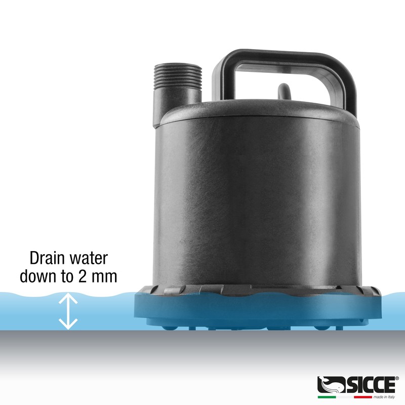 SICCE Ultra Zero 793 GPH Multi-Purpose Water Pump | Garden