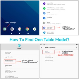 Bolete Kids Case for Onn 10.1 Gen 3 Tablet (2022 Model:100071485) 10.1 Inch Tablet Onn 10.1 Gen 3 Case with Handle EVA Foam Shockproof Washable Cover for Adults, Kids (Hot Pink)