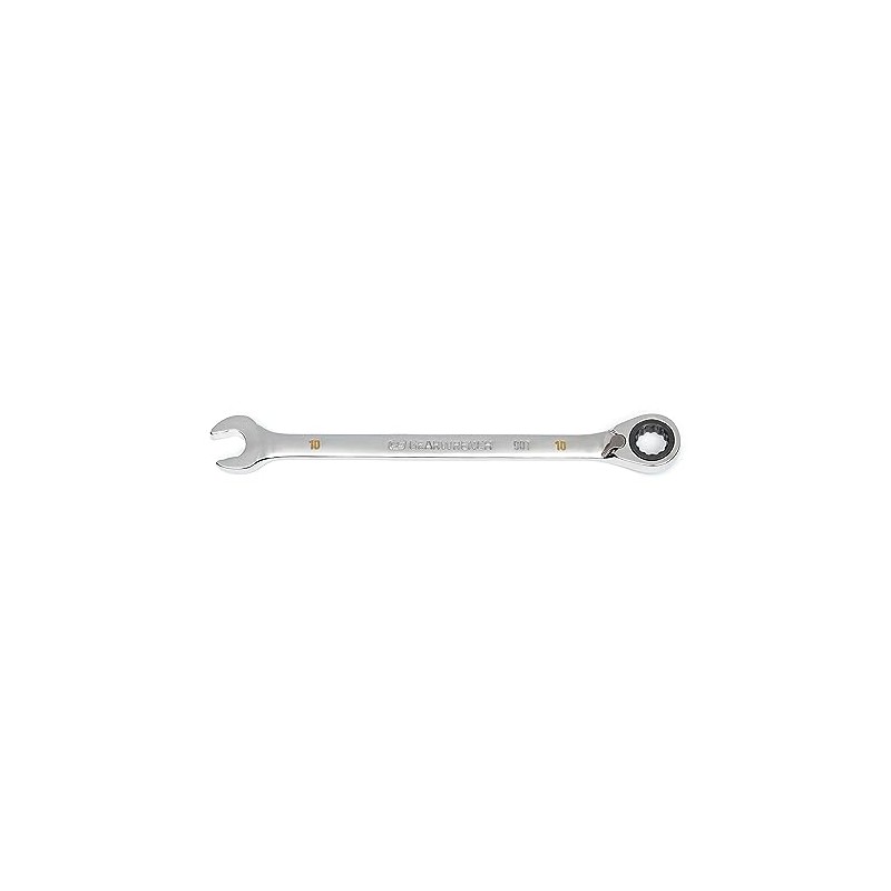 GEARWRENCH 90T 10mm Reversible Ratcheting Combination Wrench - 86610, Large