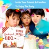 BBQ Party Invitations, Summer Barbecue Invite Cards with Envelopes (30PACK),