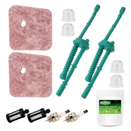 AOLKKSI FS55R Air Filter Fuel Line Primer Bulb Tune Up Kit for STIHL FS55 FS38 FS45 FS46 KM55 HL45 MM55 String Trimmer Weed Eater with Spark Plug
