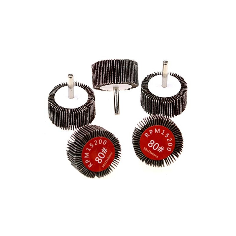 Be In Your Mind 5pcs Flap Wheel Disc Abrasive Wheel