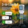 Tolesum 3-in-1 Soil Meter, PH Value Soil Meter, Digital Soil