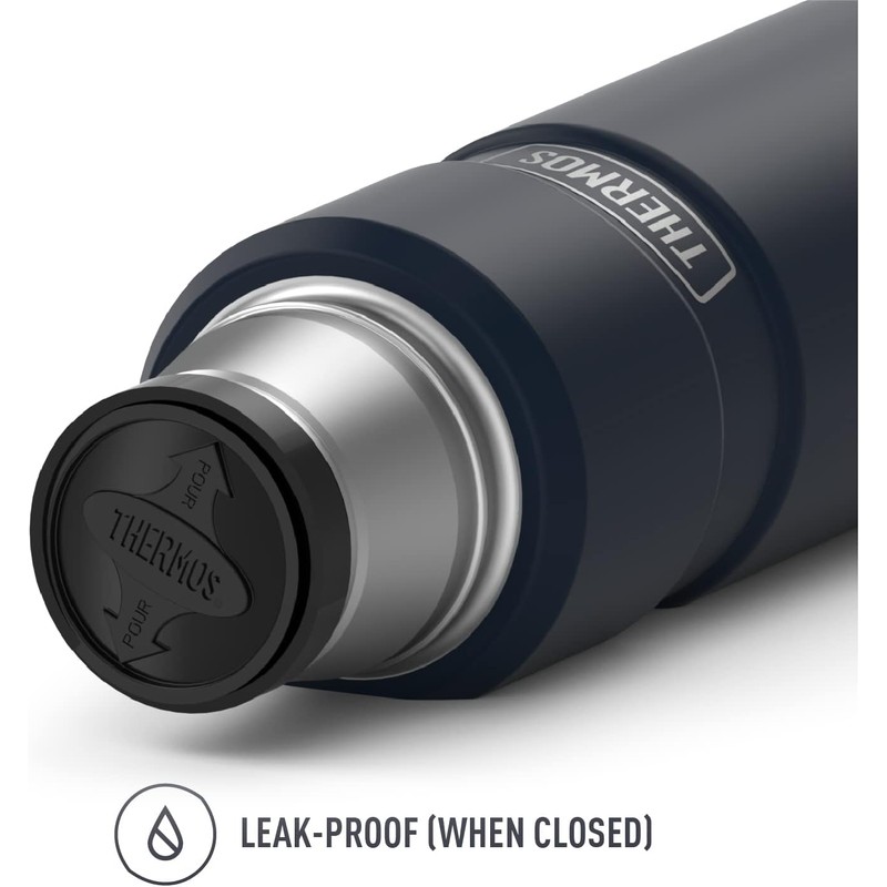 THERMOS Stainless King Botella compacta aislada al aspiradora, 16 onzas,
