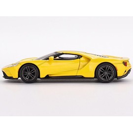 Truescale Miniatures GT Triple Yellow with Black Stripes Limited Edition to 1800 Pieces Worldwide 1/64 Diecast Model Car MGT00613
