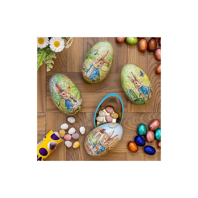 Crafty Capers Veg Patch | Peter Rabbit Two-Part Tinware Egg