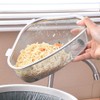 Kitchen Triangle Corner Sink Strainer, Stainless Steel Food Catcher Strainer