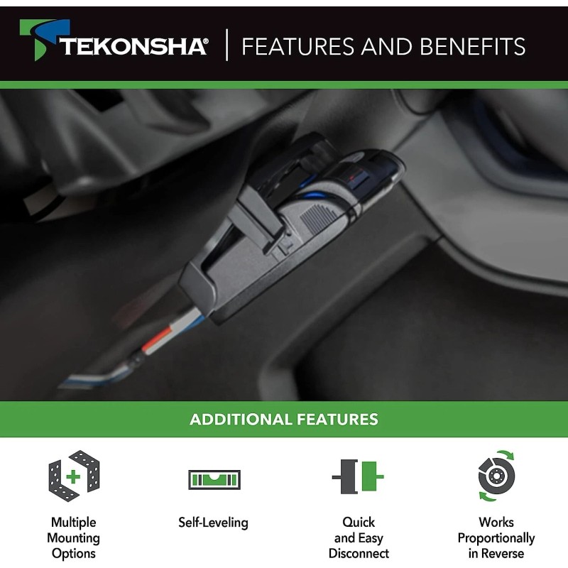 Tekonsha 90160 Primus IQ Electronic Brake Control 1-3 Axles