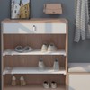 LIYIVNAA Extendable Closet Shelf Tension Rod Adjustable Clothes Hanger DIY