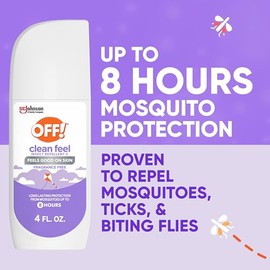 OFF Clean Feel Spritz 4 onzas                                                                                                                         