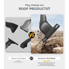 Upgraded 220LBS Roof Racks Cross Bars for Infiniti QX56 QX80 2010-2024, All Aluminum Alloy Cross Rails for Ski Snowboard Kayak Canoe Cargo Accessories