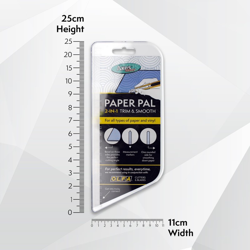 Axus Decor Paper Pal, 2 in 1 Multipurpose Tool, Precision