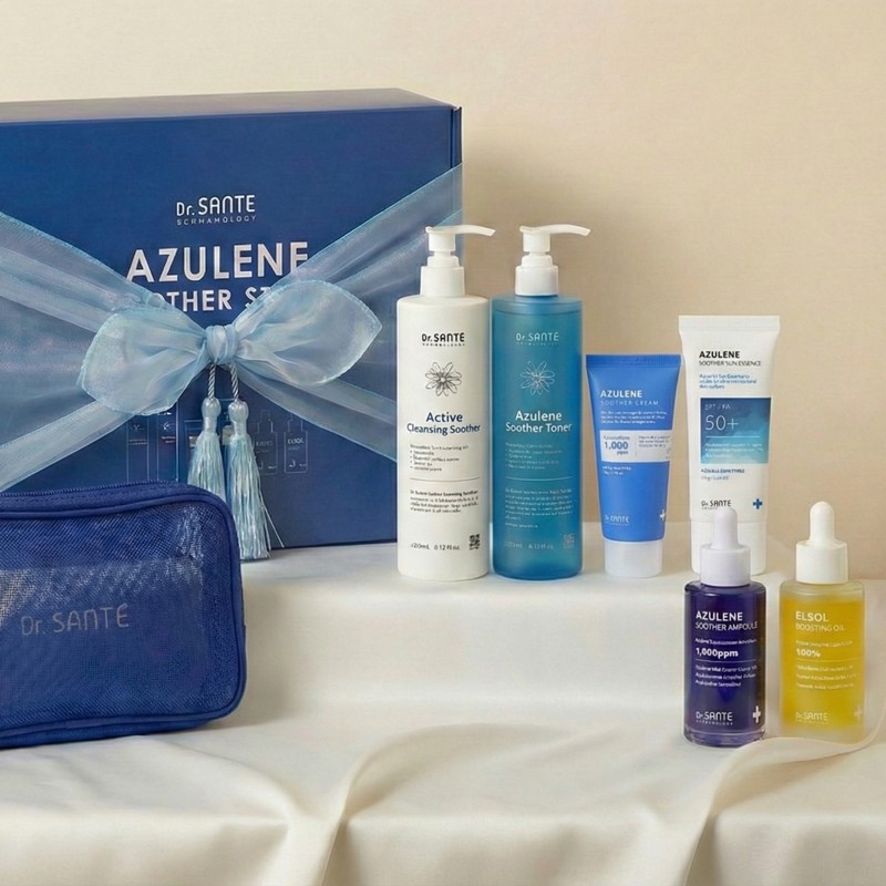 Sante Azulene Soother Series 6-piece SET / 상떼 아줄렌 수더시리즈