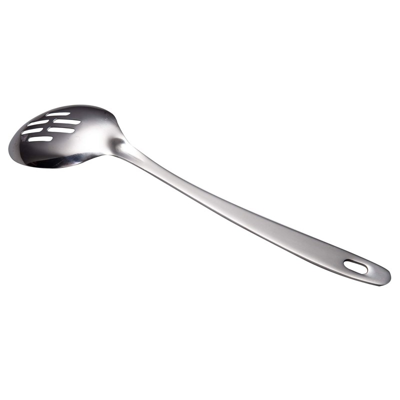 IMEEA Slotted Spoon Perforated Spoon Stainless Steel Kitchen Tool 12.8-Inch