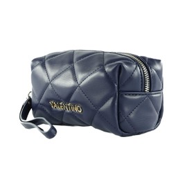 VALENTINO Ocarina Soft Cosmetic Case Blue, blue, SATCHEL