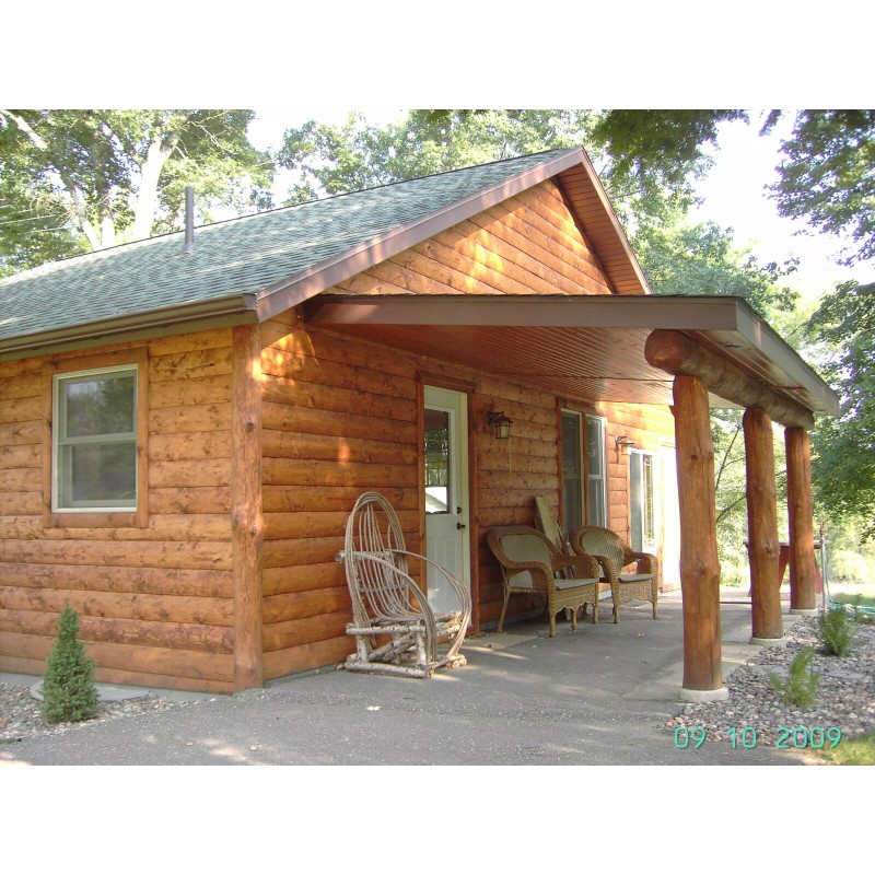 Classic Log Homes, Inc. 2" x 8" White Pine, Tongue