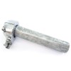 British Style Single Pull Motorcycle Throttle Assembly Tube - Chrome
