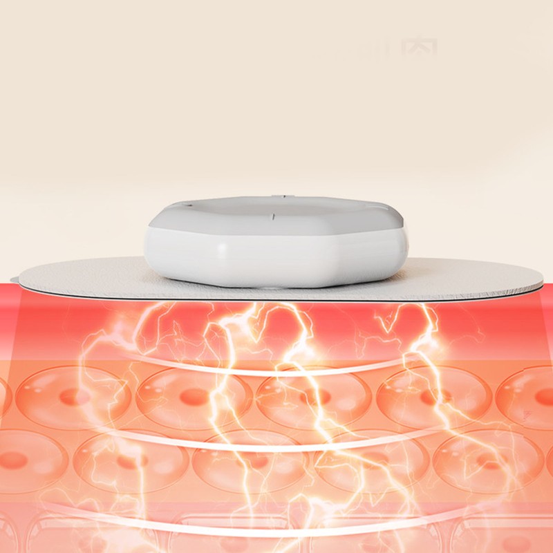 Electric Microcurrent Neck Patch Compact Rechargeable 8 Modes Relieve Fatigue