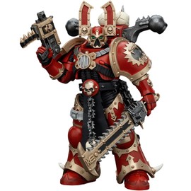 JOYTOY Warhammer 40k World Eaters, World Eaters Khorne Berzerker 6 1/18 Action Figure, Dedicated To You Who Love Collecting