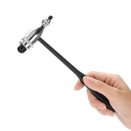 Reflex Hammer, Medical Neurological Hammer Muscle Reflex Diagnostic Percussion Hammer Health Care Percussor Leg Back Relaxation Massage Tool