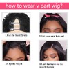 PREMPO Afro Wig V Part Kinky Curly Wigs for Black