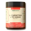 Vital Botanics Pre Workout L-Carnitina, Guaraná, Té Verde y Cayena
