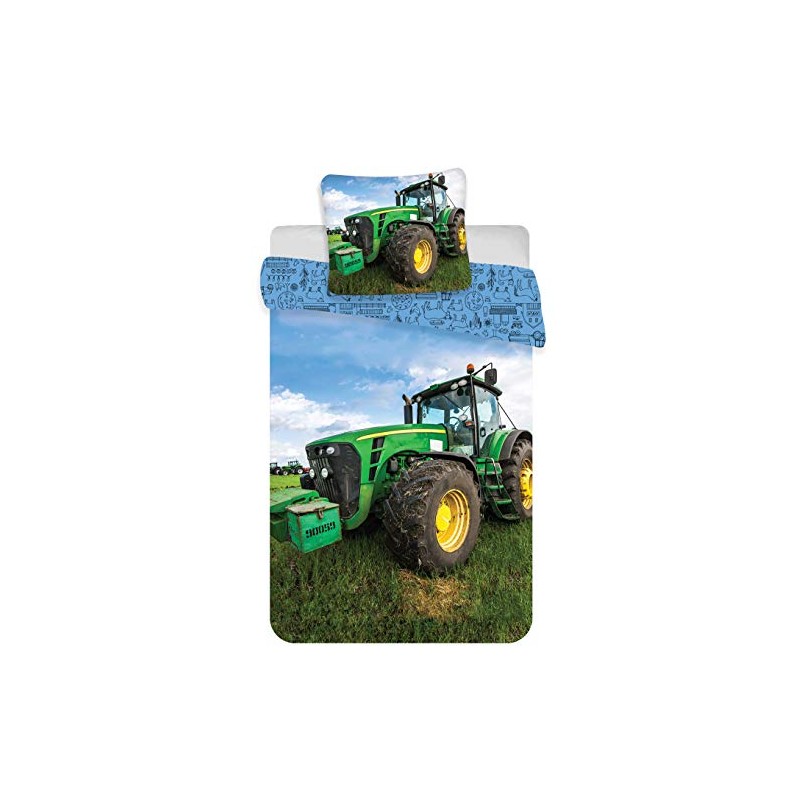 Tractor Baby Bed Linen 100 x 135 cm + Pillowcase