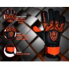 Keeperking Goalkeeper Gloves Children Youth Adults Football Gloves without Fingersave